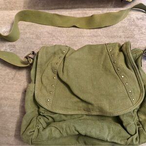 Fossil Olive Green Crossbody Bag